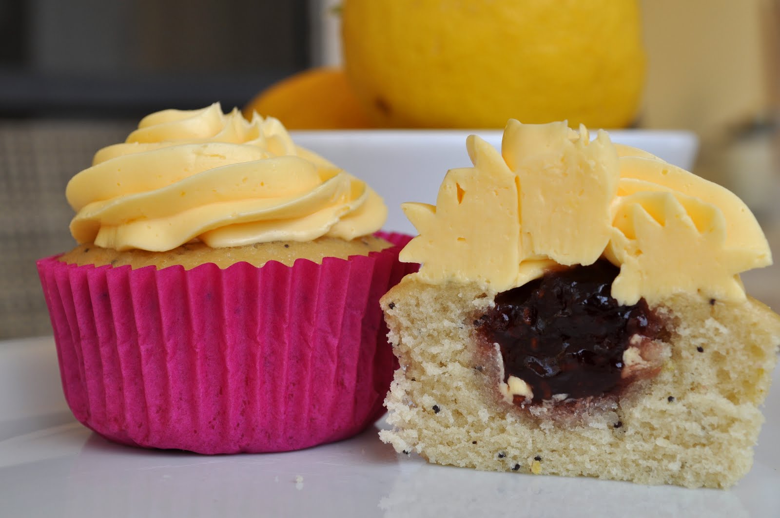 Sonia's Cupcakes Filled or Baked in a Cupcake!