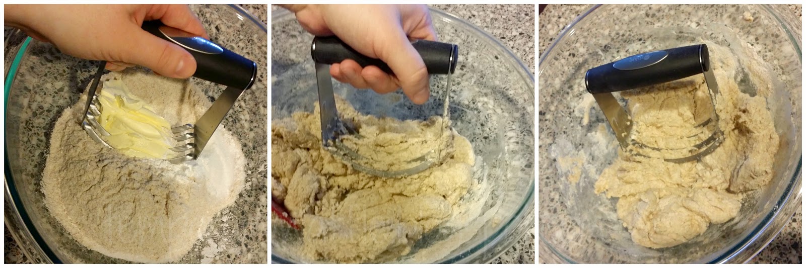 Temporary Waffle Orblue Professional Pastry Dough Blender