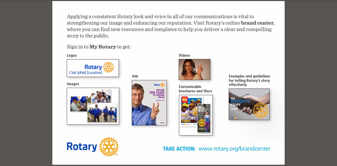 Rotary Public Image Action Rotary's Brand Centre