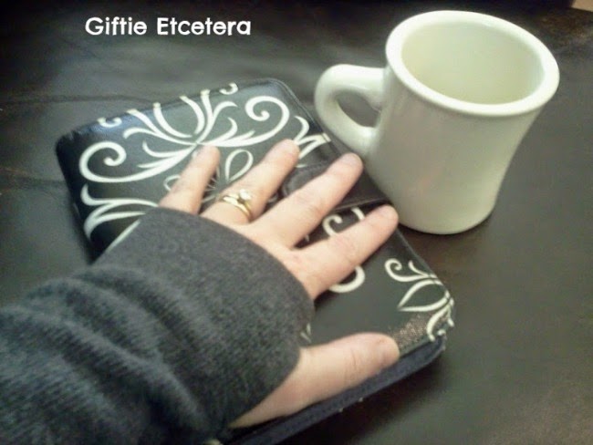 planner, coffee cup, giftie 