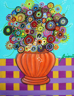 Whimsical painting by Whimsical Artist Pristine Turkus