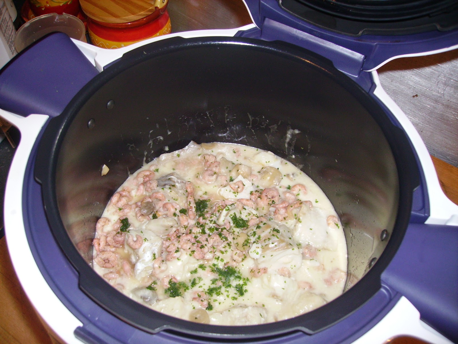 Duo de colin et cabillaud à l'ostendaise