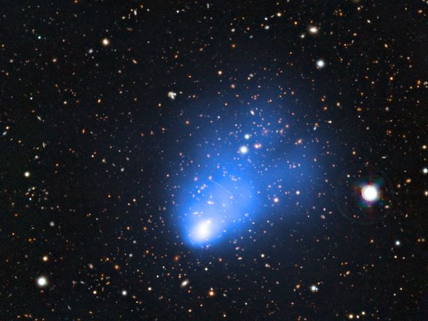 Maior aglomerado de galáxias longínquo é apelidado de Gordo
