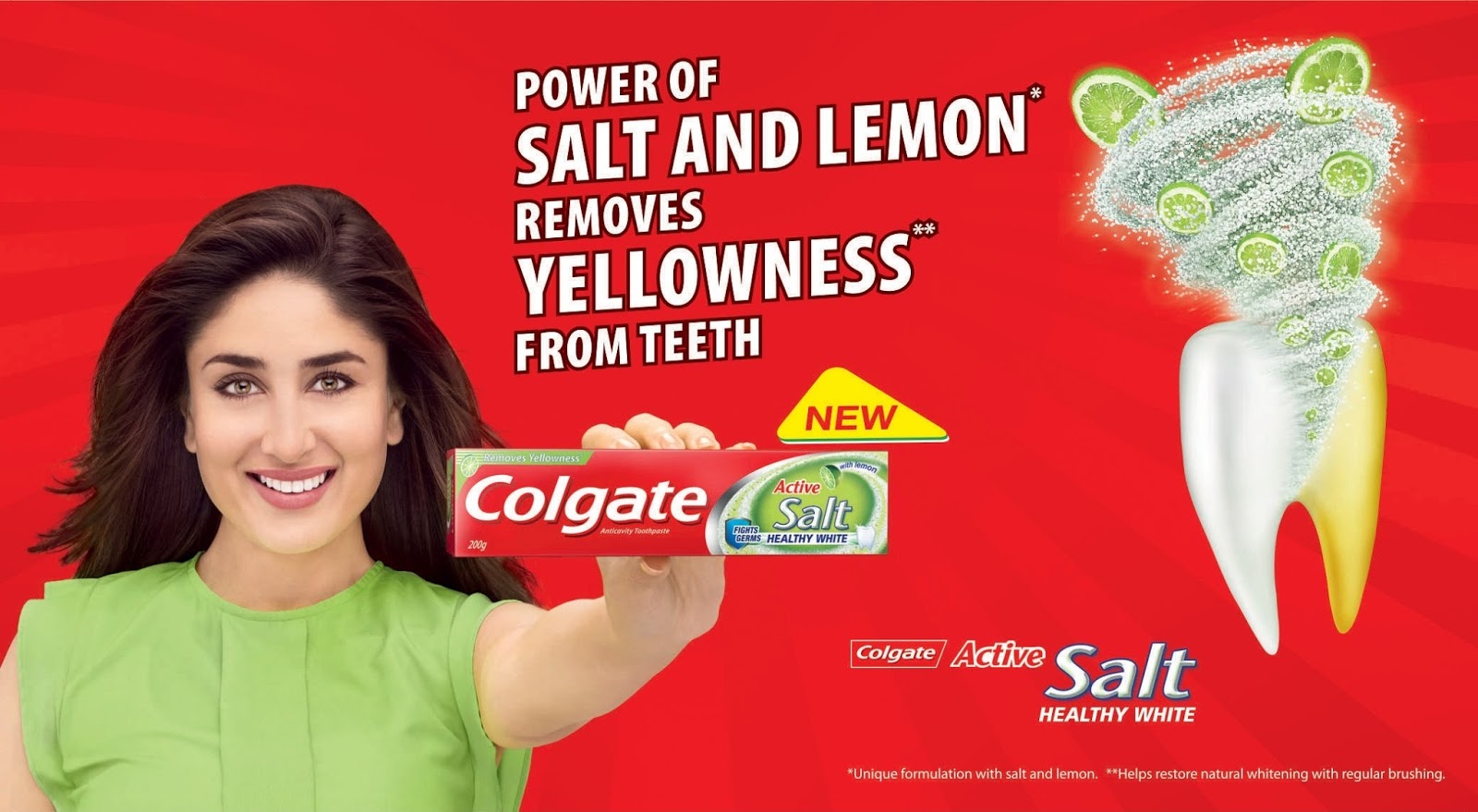 Kareena Kapoor Khan and Shriya Saran say no to yellow teeth with new
