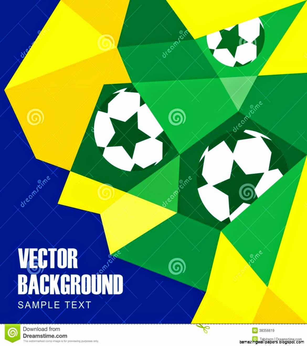 Abstract Modern Polygon Background In Brazilian Fl Royalty Free Abstract Modern Polygon Background In Brazilian Fl Royalty Free
