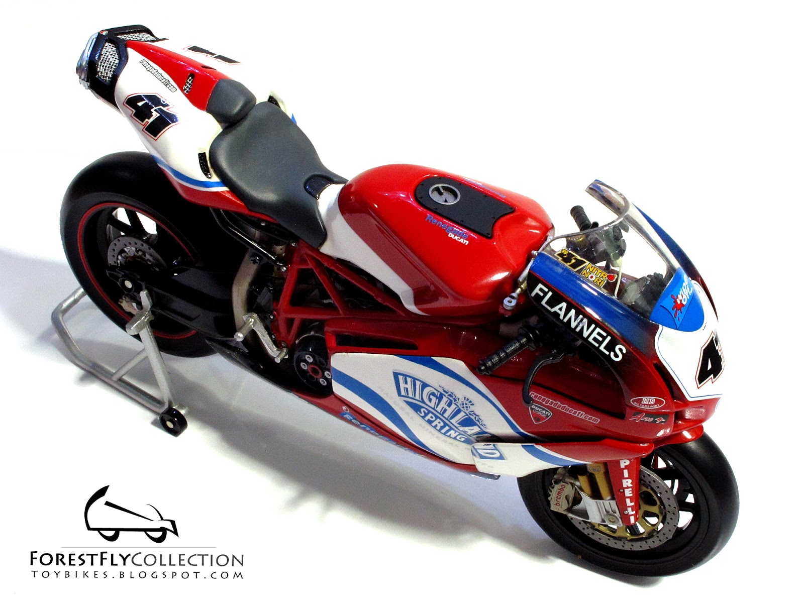 1:12 scale Ducati 999RS GP4 Nori Haga
