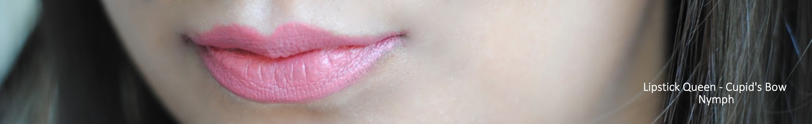 lipstick queen cupid's bow swatches nymph