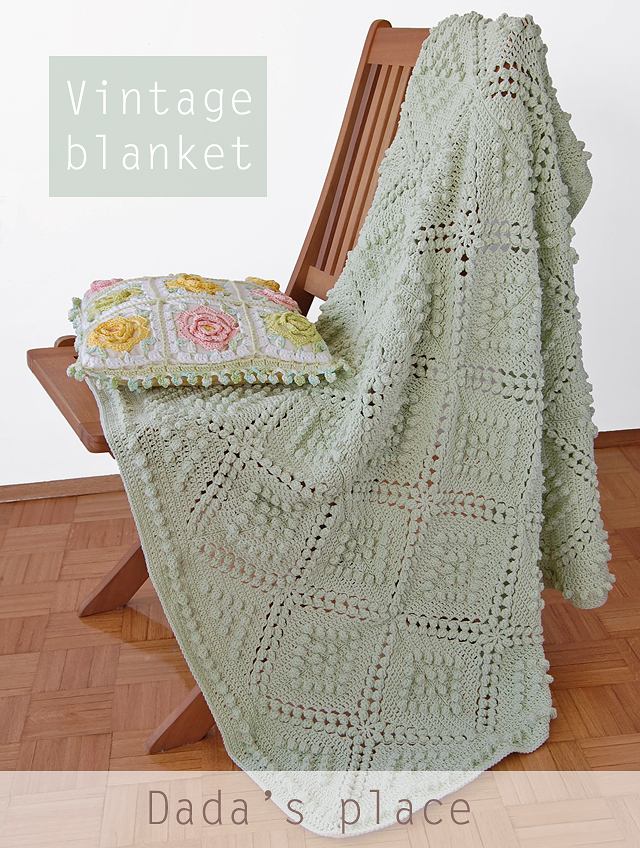 Vintage style crochet blanket Dada's place Bloglovin’