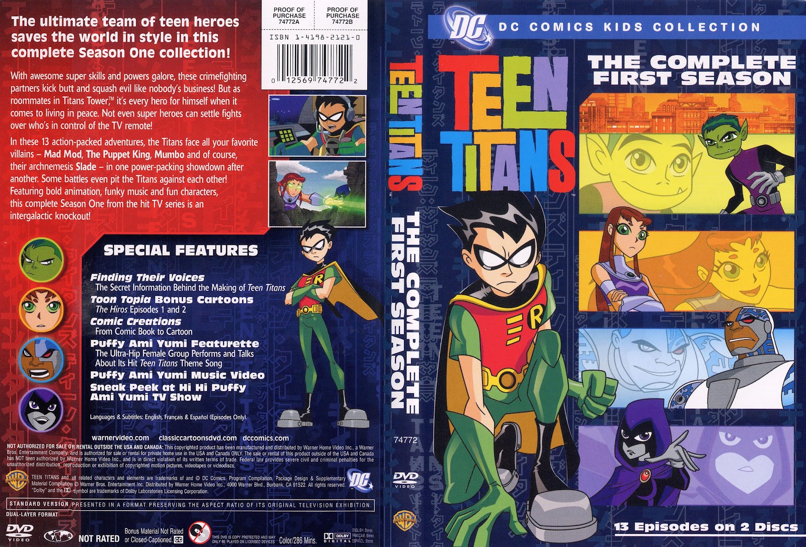 Teen Titans Dvd 17