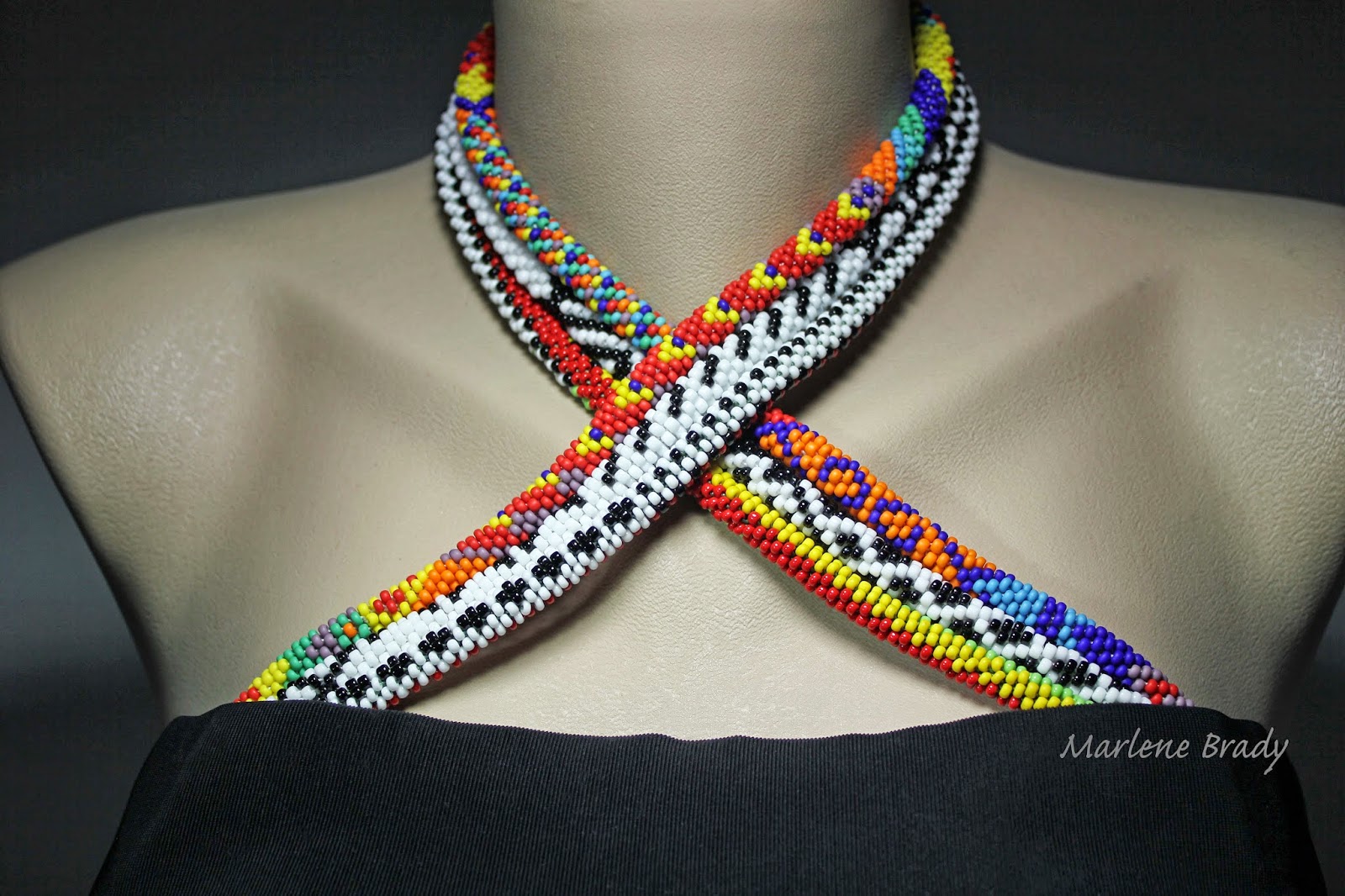 Marlene Brady Beaded Straps