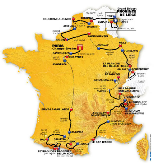 A Gastro Tour De France