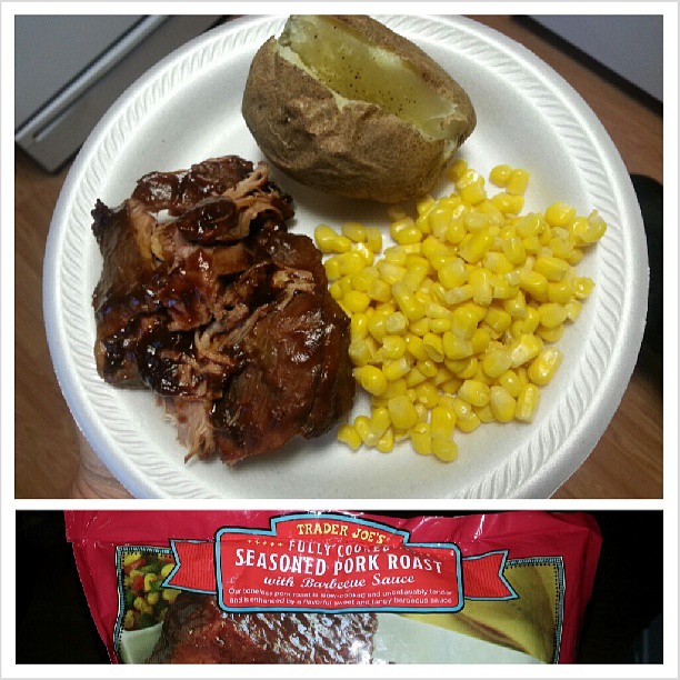 Shannon's Lightening the Load Dinner Trader Joe’s Fully Cooked