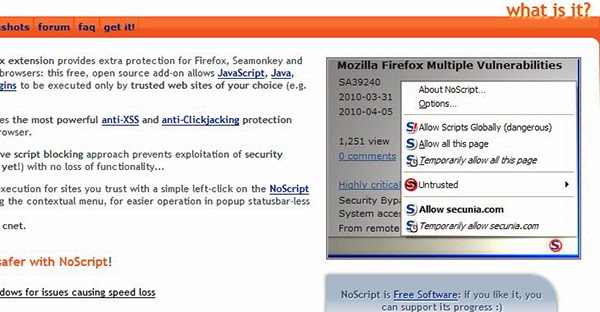 5 اضافات للمزيد من الحماية في فايرفوكس  NoScript-Security-Suite