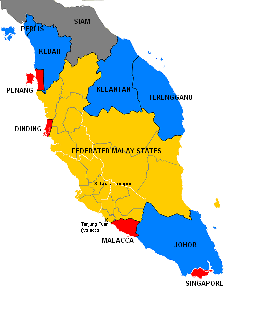 Big Blue 1840-1940: Malaya & States
