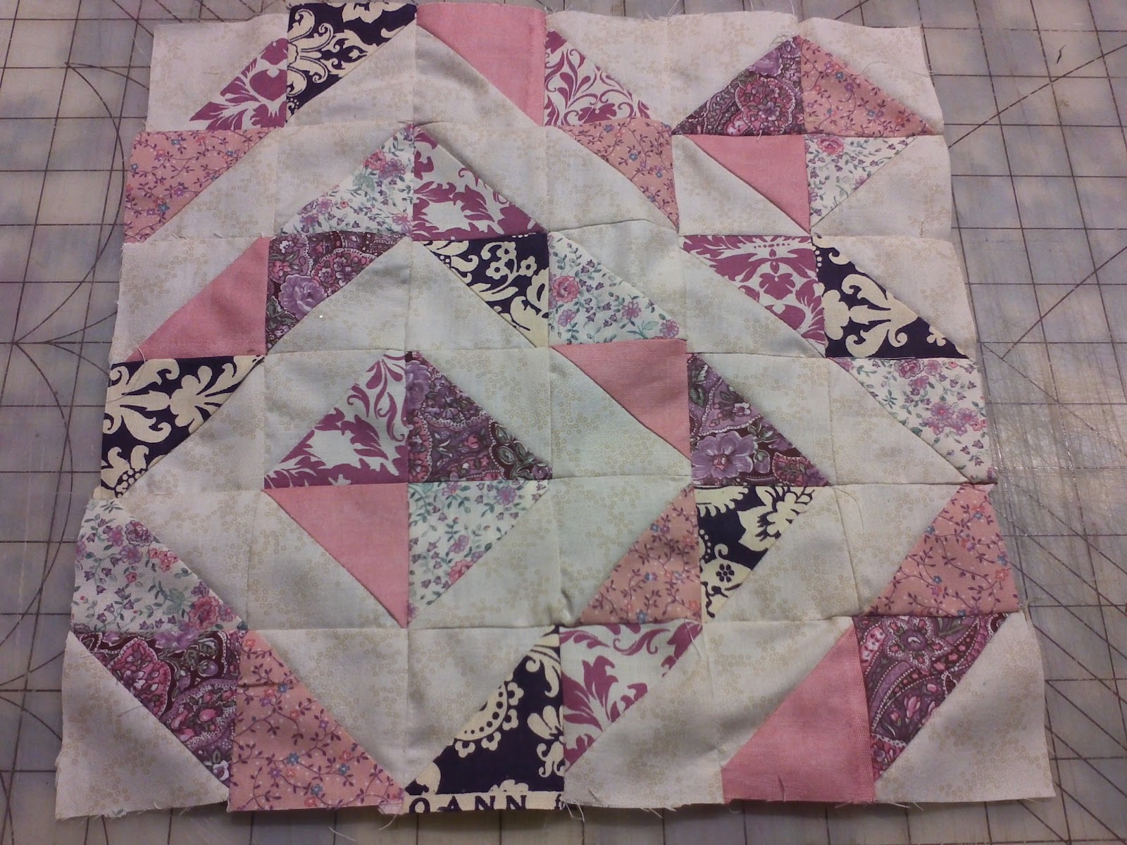 Living Lauralei Diamond Ripples Quilt Block Tutorial