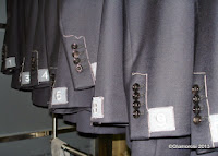 Sleeves marked with pattern numbers