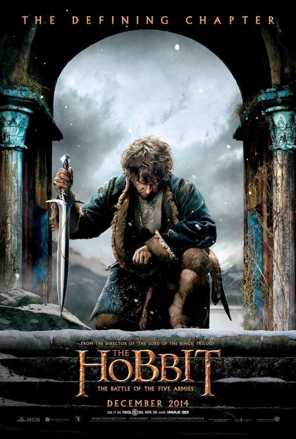 Poster de "El Hobbit: La Batalla de los cinco ejércítos"