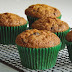 Cukinijų keksiukai su šokoladu ir riešutais / Zucchini Chocolate Chip Muffins