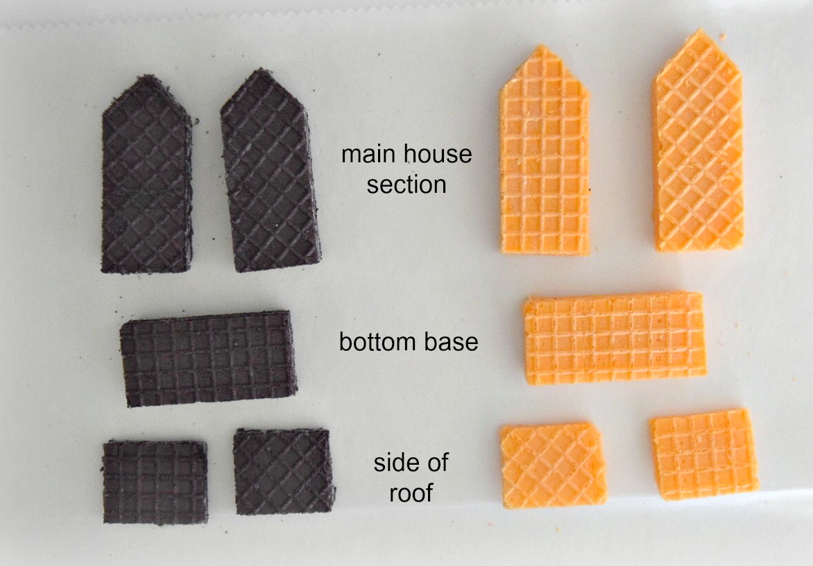 Sugar Swings! Serve Some Halloween Sugar Wafer Mini Houses