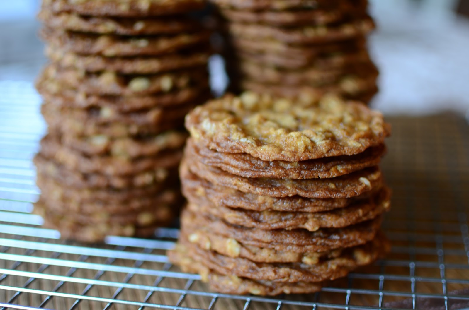 ButterYum Ree's Brown Sugar Oatmeal Lace Cookies