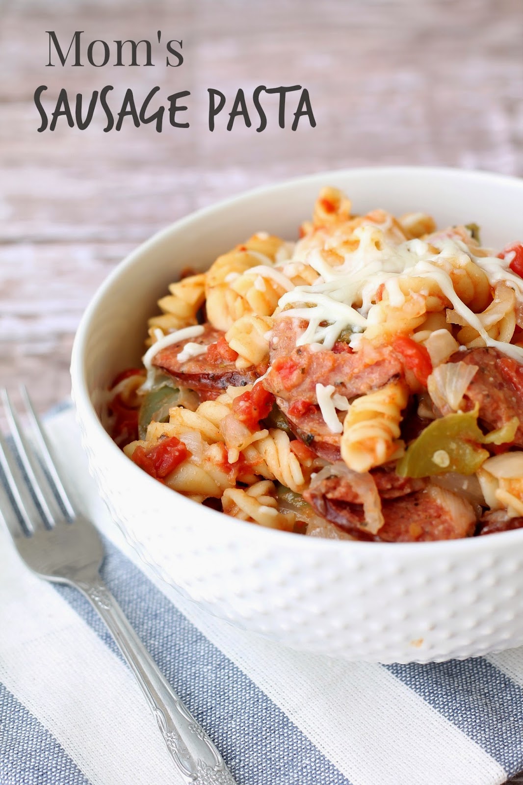 Louisiana Bride Mom�s Sausage Pasta
