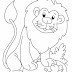 Kids Page: Lion and the Mouse Story Coloring Pages 3