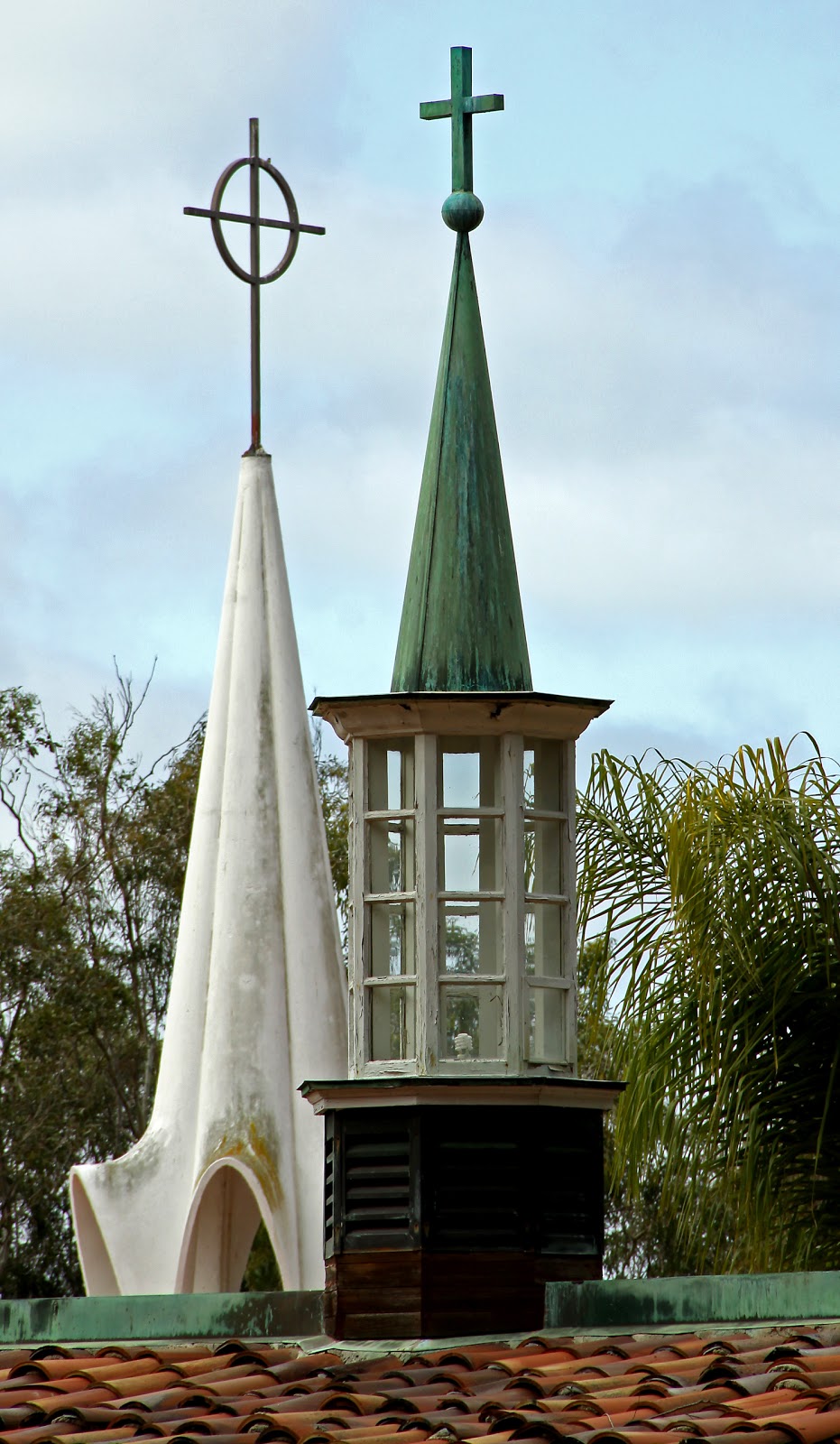 Palos Verdes Daily Photo Two Steeples of St. Francis Episcopal