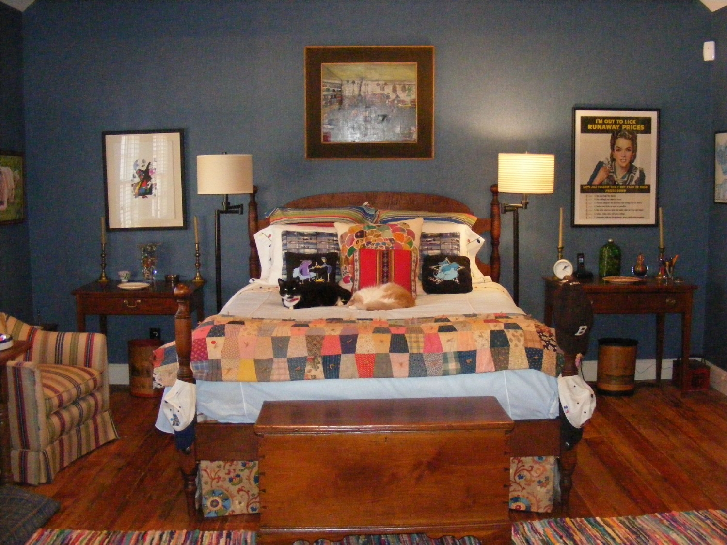 Vixen Goods 1782 Moravian Home Restoration in Bethania, North Carolina