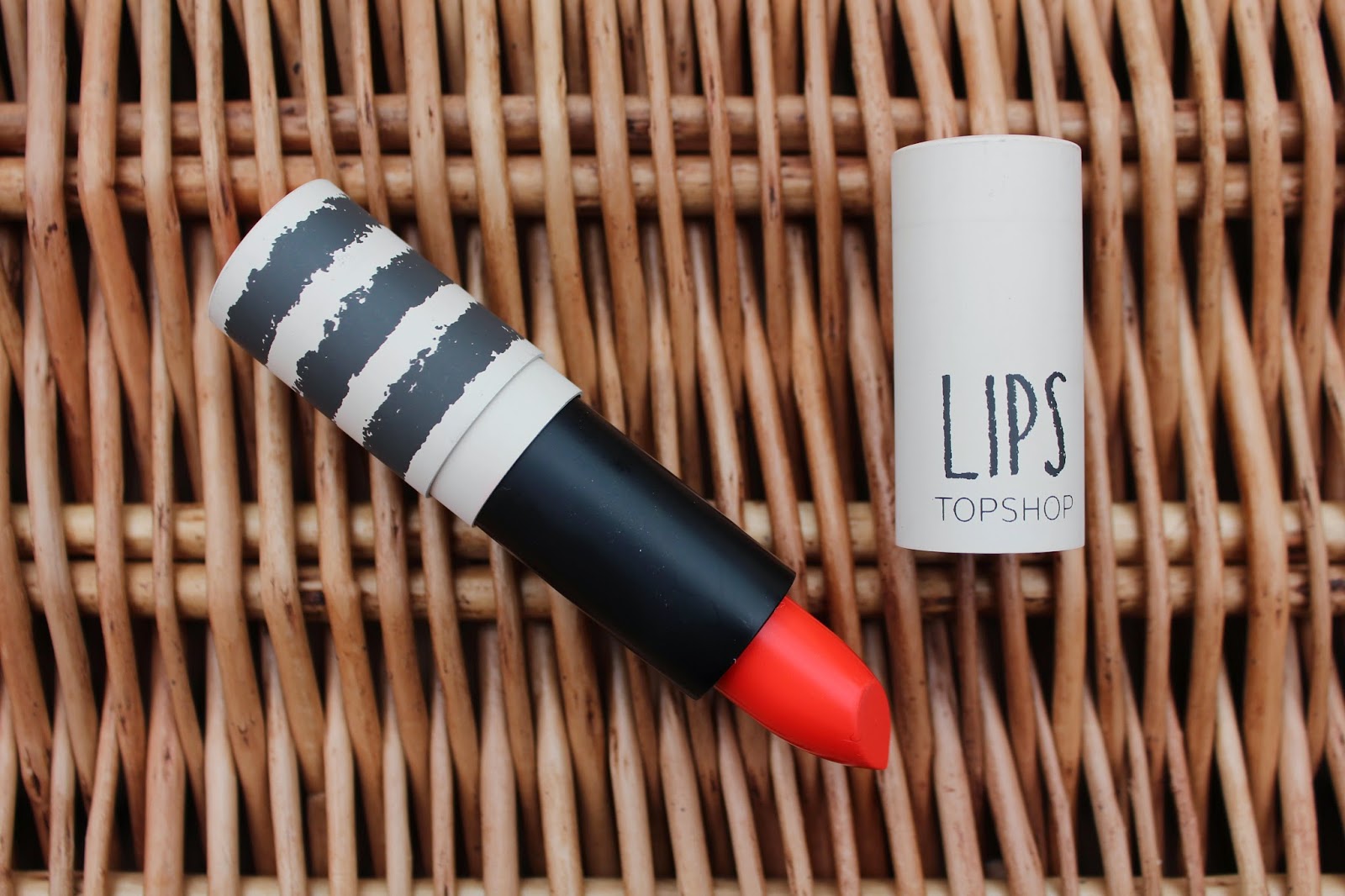 orange topshop lipstick
