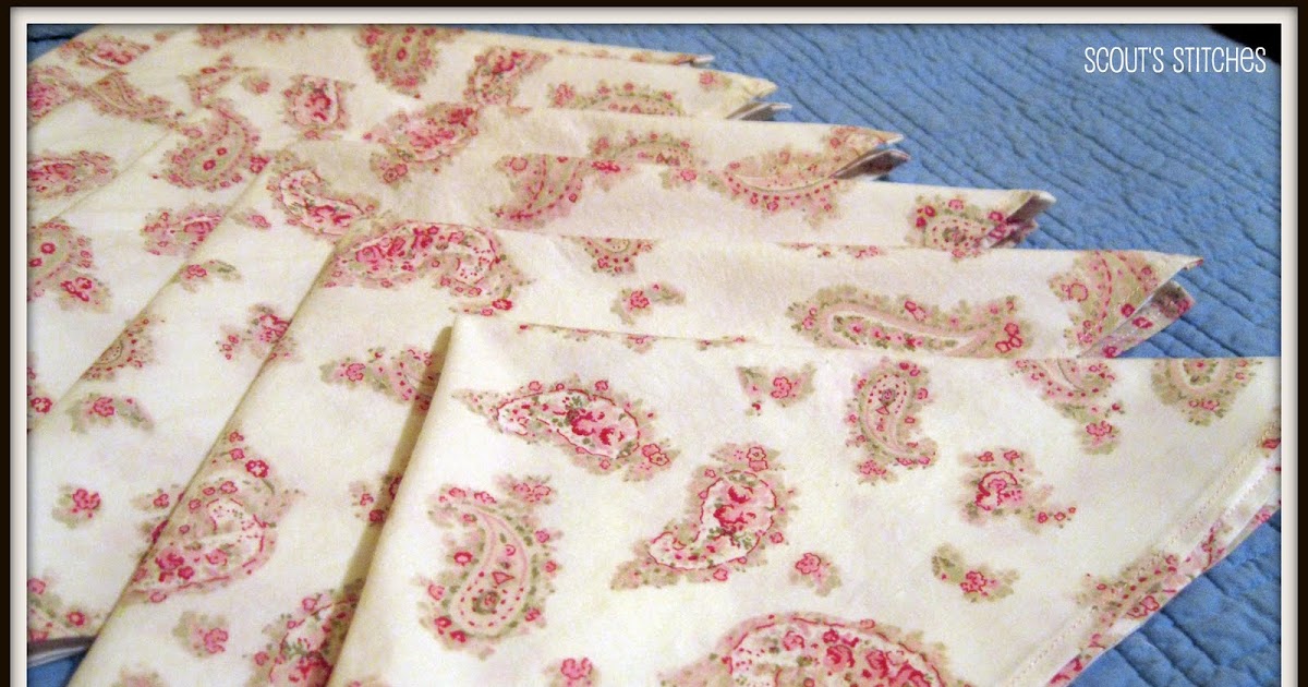 All The Joy Cloth Napkin Tutorial