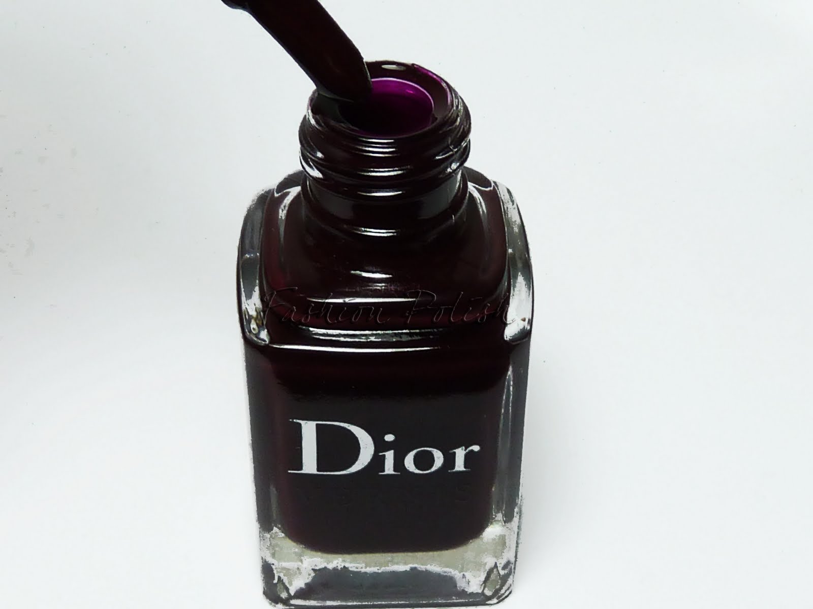 Fashion Polish: Dior 987 Prune Smoking / Smoky Plum Swatches and Review