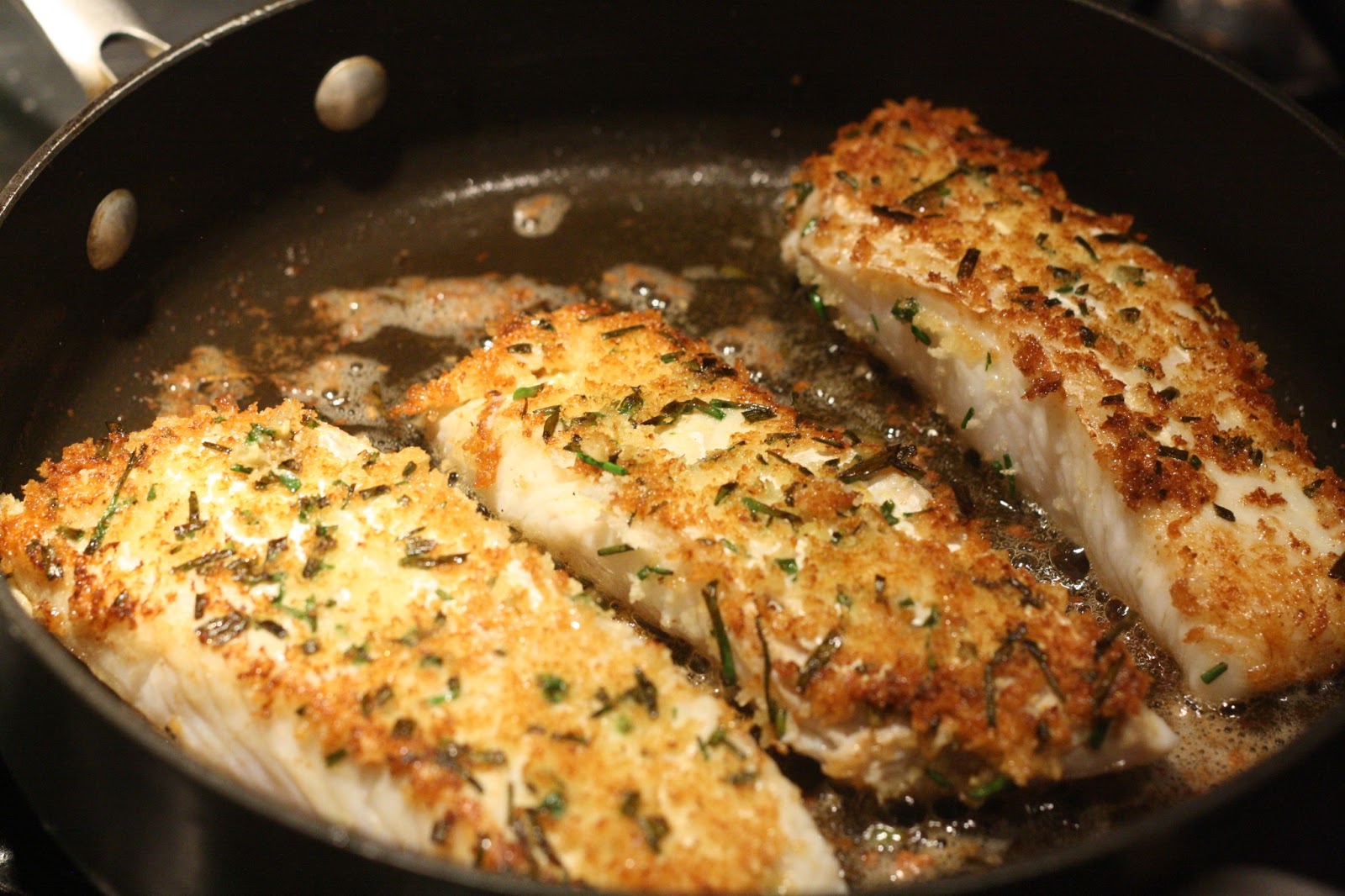 The Food Gospel According to Ruth Mustard Crusted Halibut in Butter Sauce