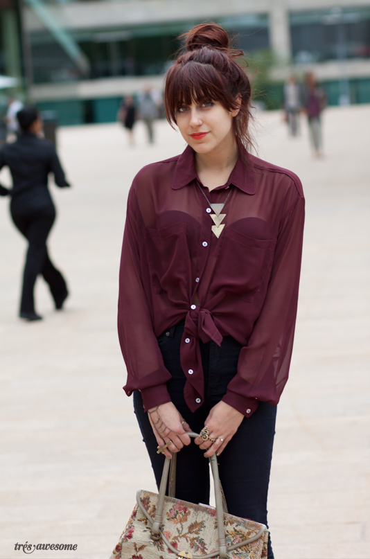 MY FASHION TRICKS NECKLACE UNDER SHIRT COLLAR!