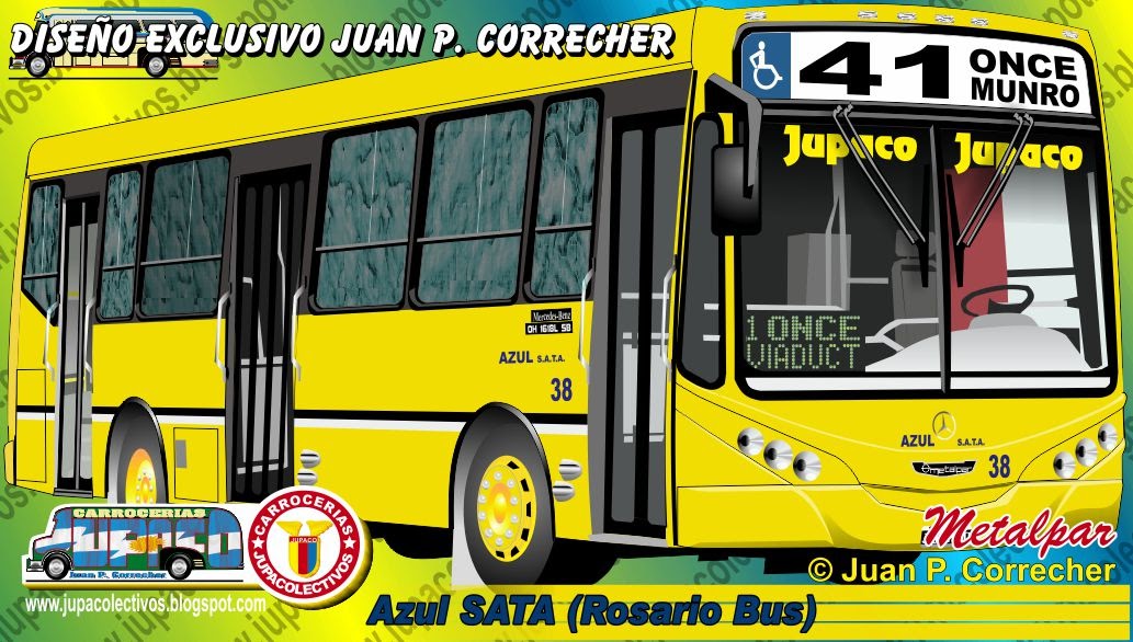 Recorrido de la Linea 41 del Gran Buenos Aires