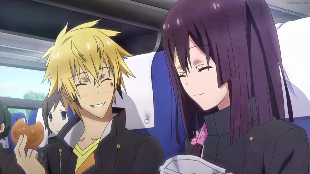 Harutora And Natsume - Tokyo Ravens - Natsume is trying to tell Harutora  that she is Hokuto.. *Expressing her love* ~ Tokyo Ravens~