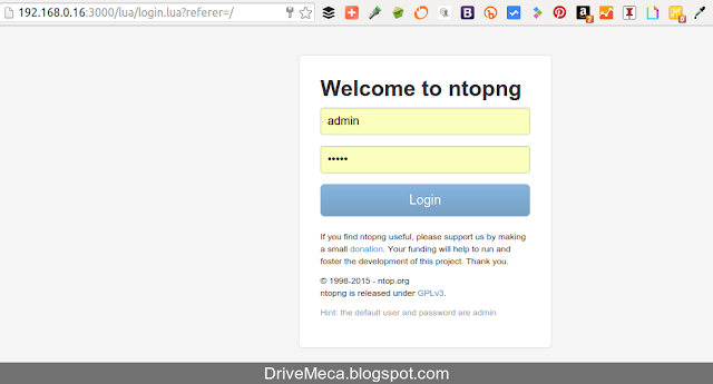 DriveMeca instalando Ntopng en Ubuntu Server paso a paso