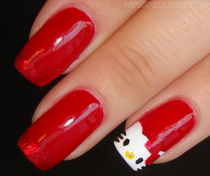 The Posh Polish A Hello Kitty Valentine's Day