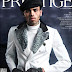 Chris Brown faz a capa da revista Prestige!