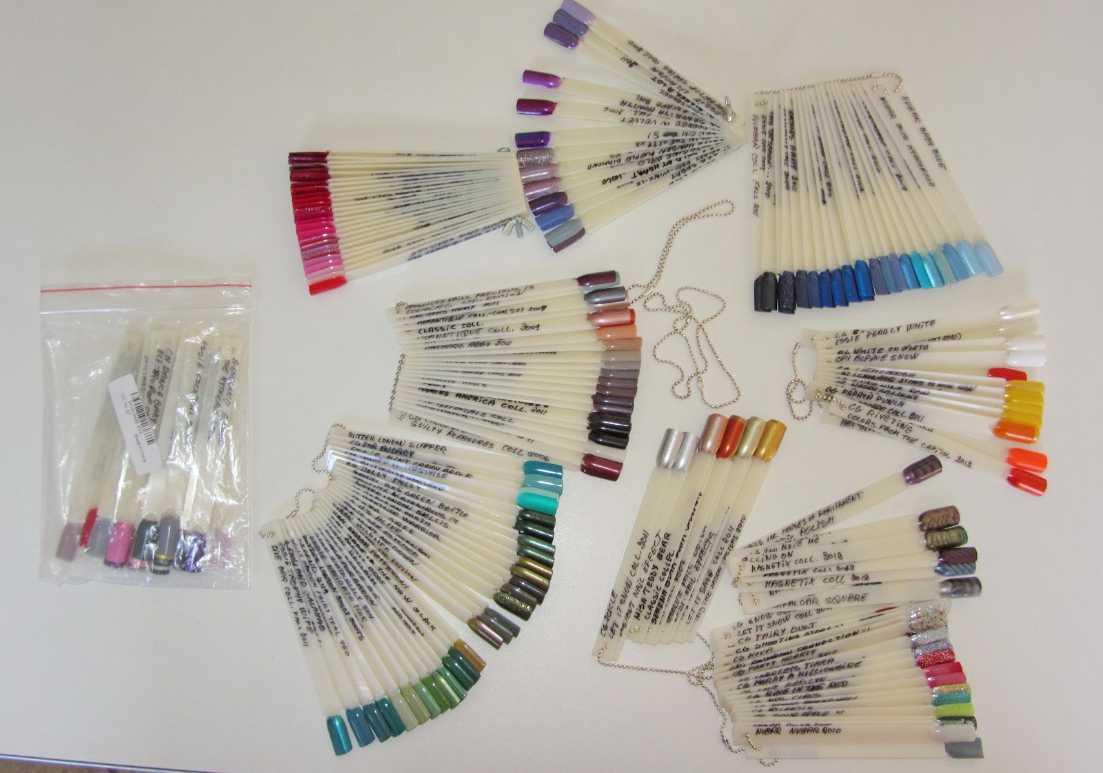 Marias Nail Art and Polish Blog Swatch sticks on chains are easier to