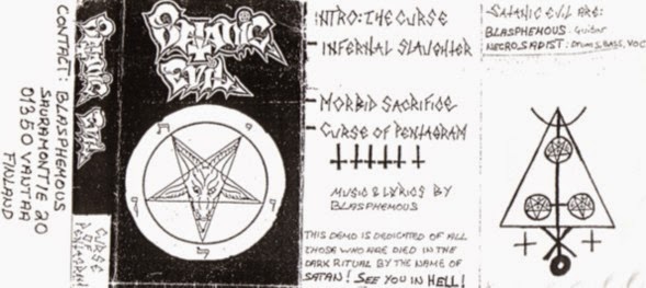 Finnish Black Metal Terrorism Satanic Evil Curse Of Pentagram Demo 1990 I need easy ones that do. finnish black metal terrorism blogger