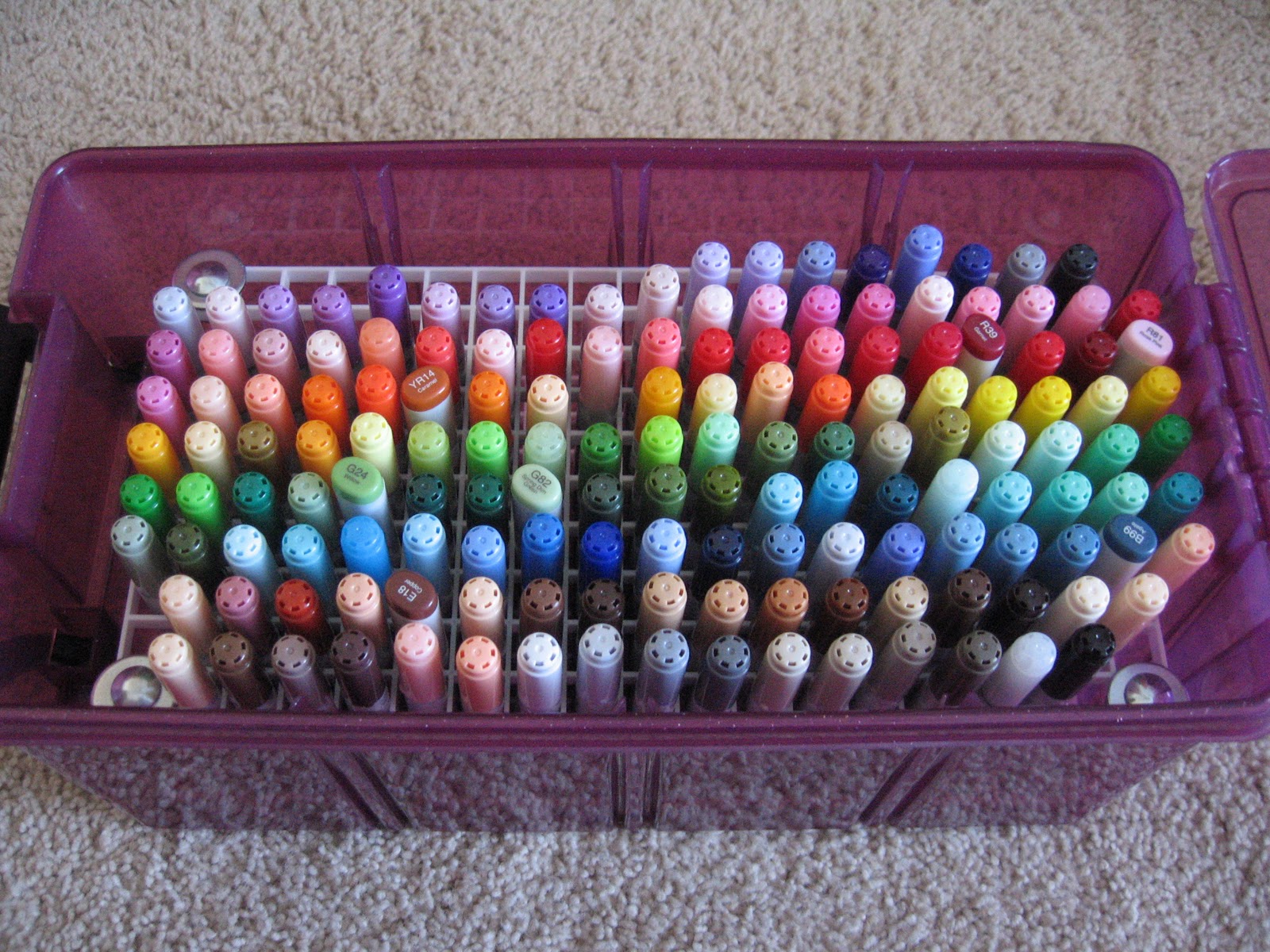 To Cut or Color: Copic Marker Cases for sale