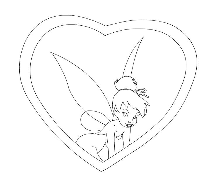 coloring pages tinkerbell coloring pages and clip art
