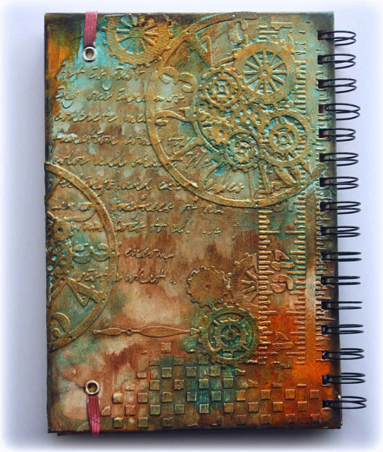 Such a Pretty Mess: VIDEO TUTORIAL: Steampunk Journal Cover {Cheery