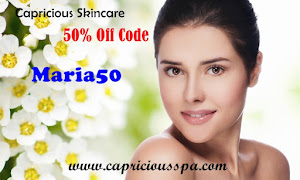 50% off code on capricious skincare