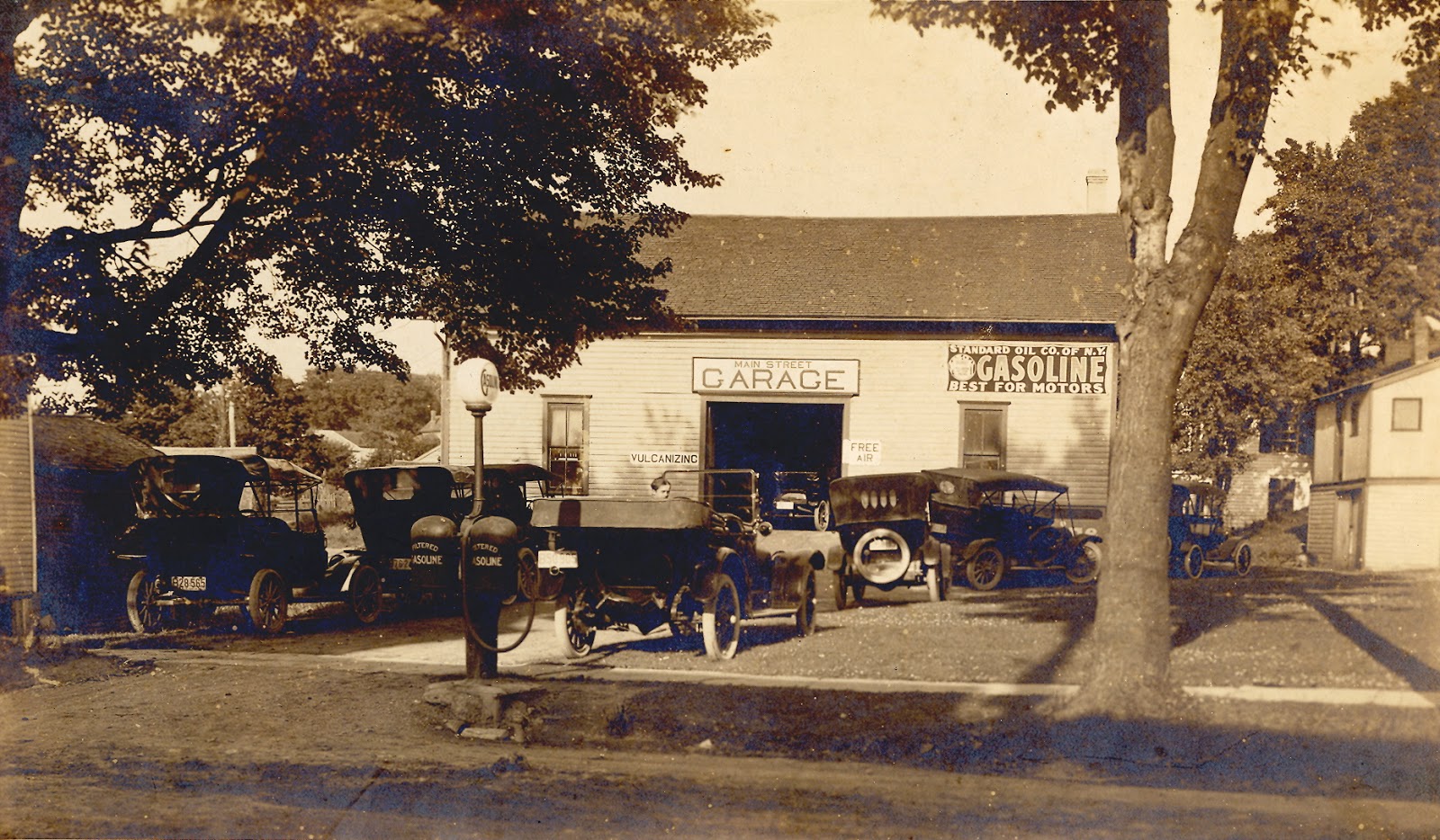 Main Street Garage Lock 52 Historical Society of Port Byron NY