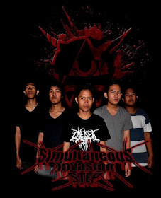 Simultaneous Invasion Step Band Deathcore Samarinda Kalimantan Timur Indonesia Foto Logo Artwork Cover Wallpaper