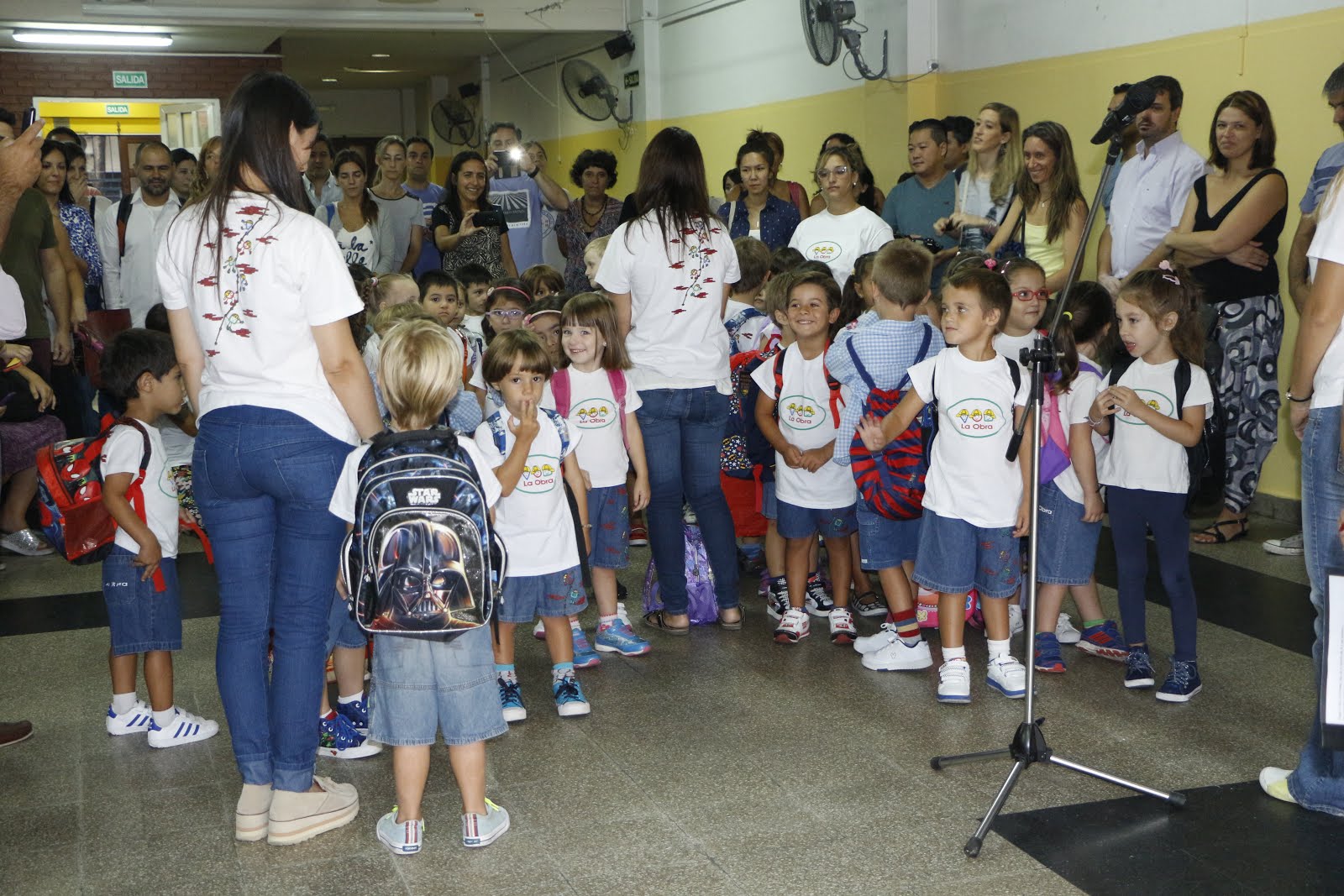 4 Y 5 TM - PRIMER DÍA DE CLASES - 2016