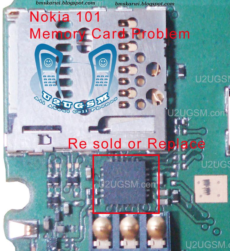 Nokia 101 MMC Memory Card Problem Solution