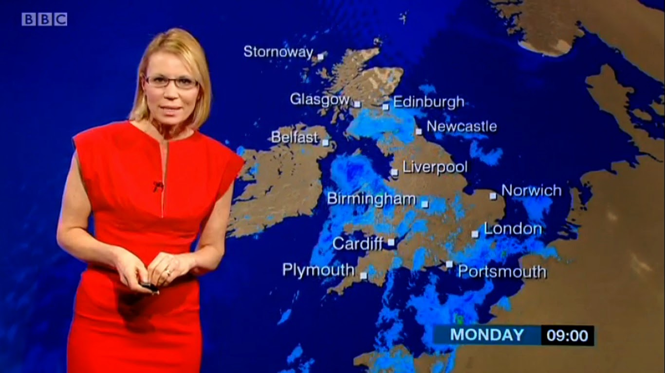 UK Regional News Caps Dianne Oxberry BBC North West Tonight Weather
