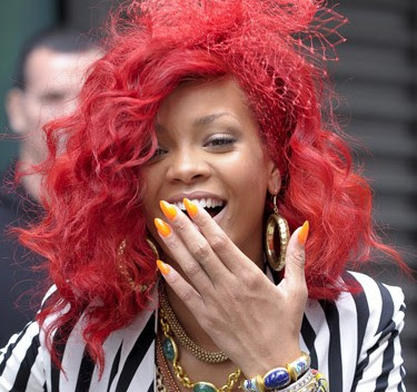 rihanna 2011 red hair. Rihanna 2011 Red Hair. rihanna